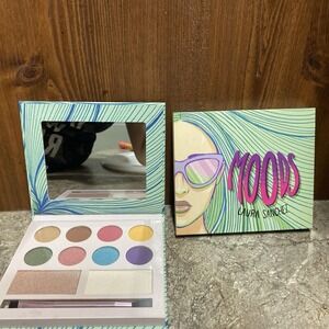 Laura Sanchez Moods Eyeshadow‎ & Highlighter Palette Full Size 10 Shades